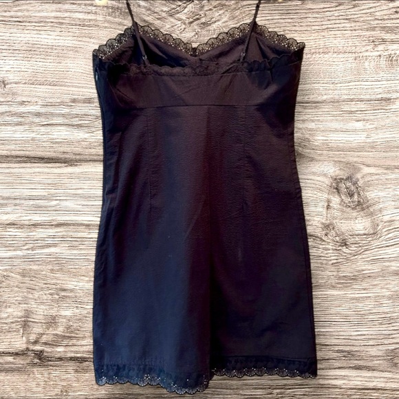 GAP Black Cami Sundress Size 14 Y2K - Picture 4 of 7